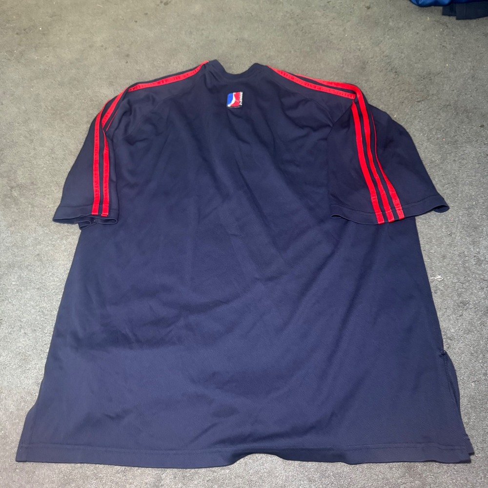 Adidas Anaheim Arsenal NBA D-League Shooting Shirt Navy Blue Player Issued 2X - Picture 6 of 6
